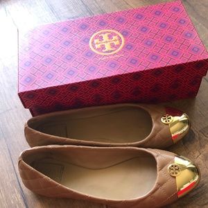 Tory Burch Kaitlin Quilted Leather Ballet Flats